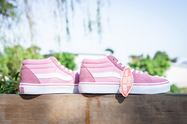 Vans High Top Shoes Women--076